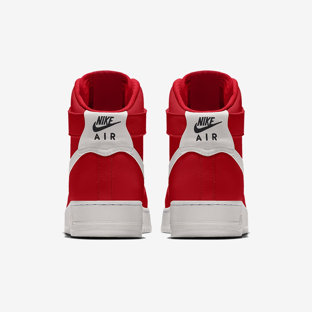 nike air force 1 high by you red