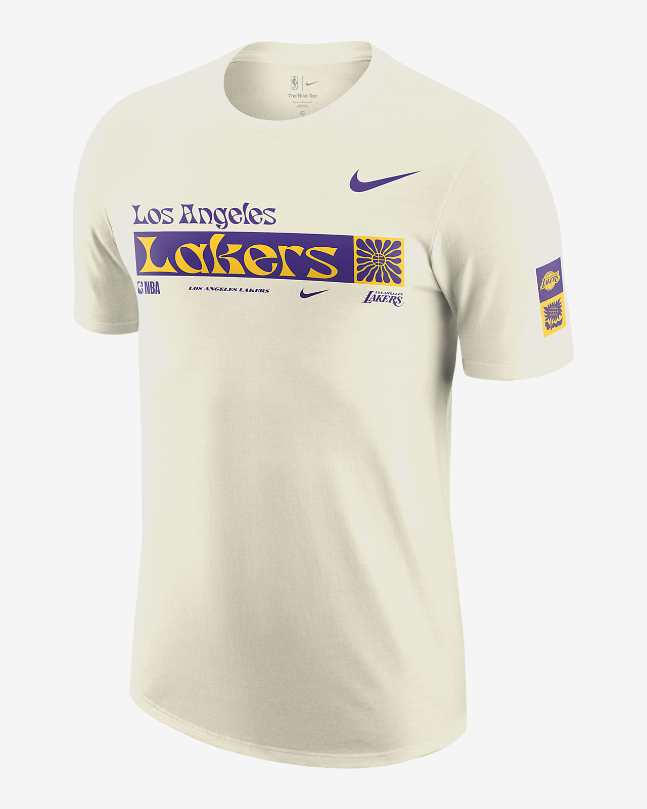 Ανδρικό T-Shirt Nike NBA Λος Άντζελες Λέικερς Essential