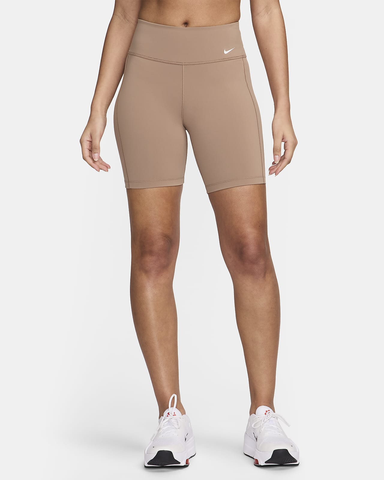 Nike One Leak Protection: Periodensichere Bike-Shorts mit mittelhohem Bund für Damen (ca. 18 cm)