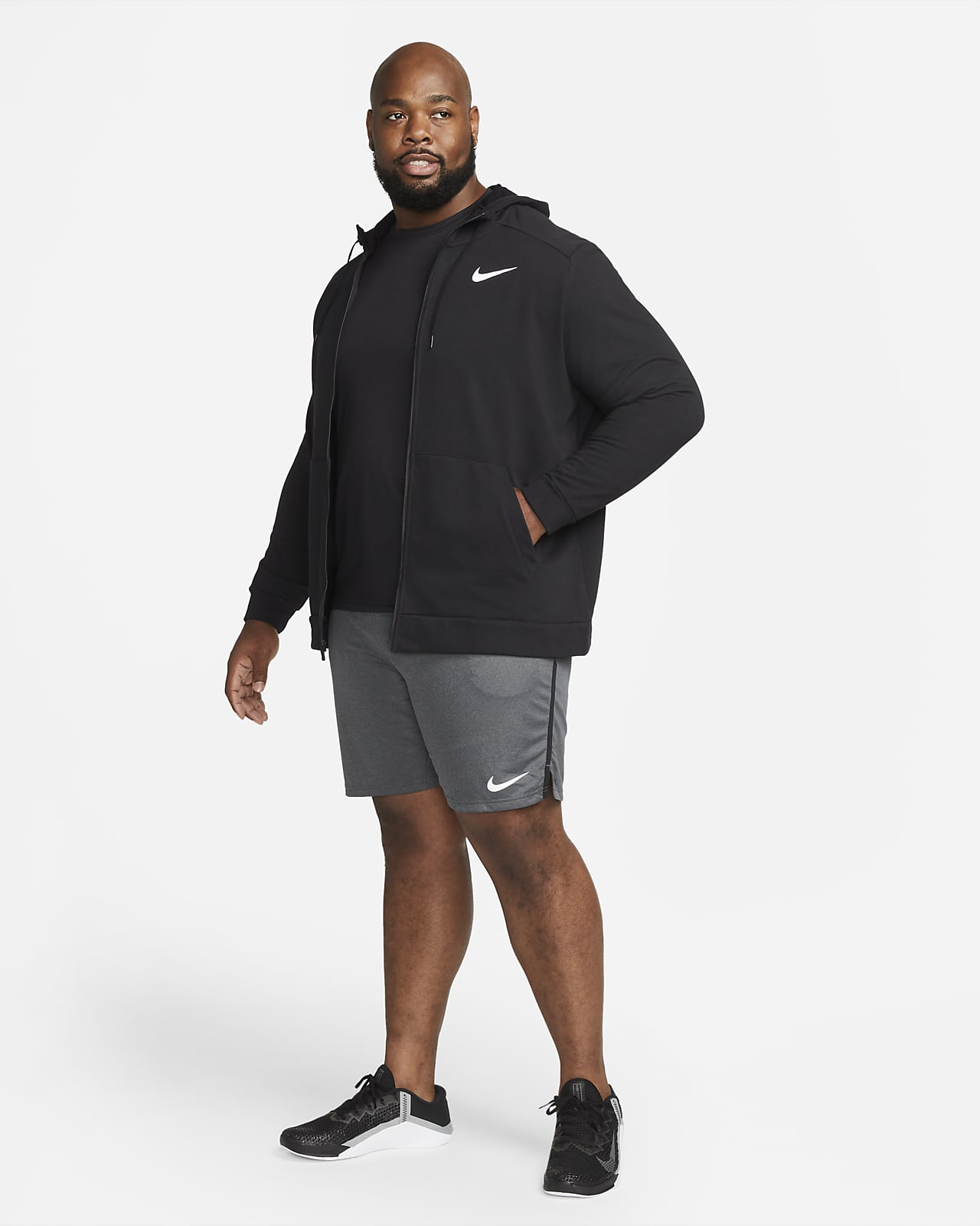 Nike Dry Hooded Fitness Full-Zip. Nike.com