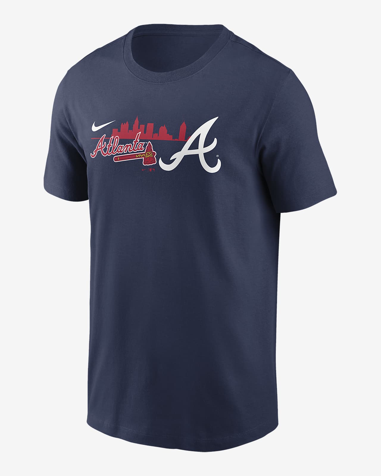 Atlanta Braves Local Team Phrase Men's Nike MLB T-Shirt.