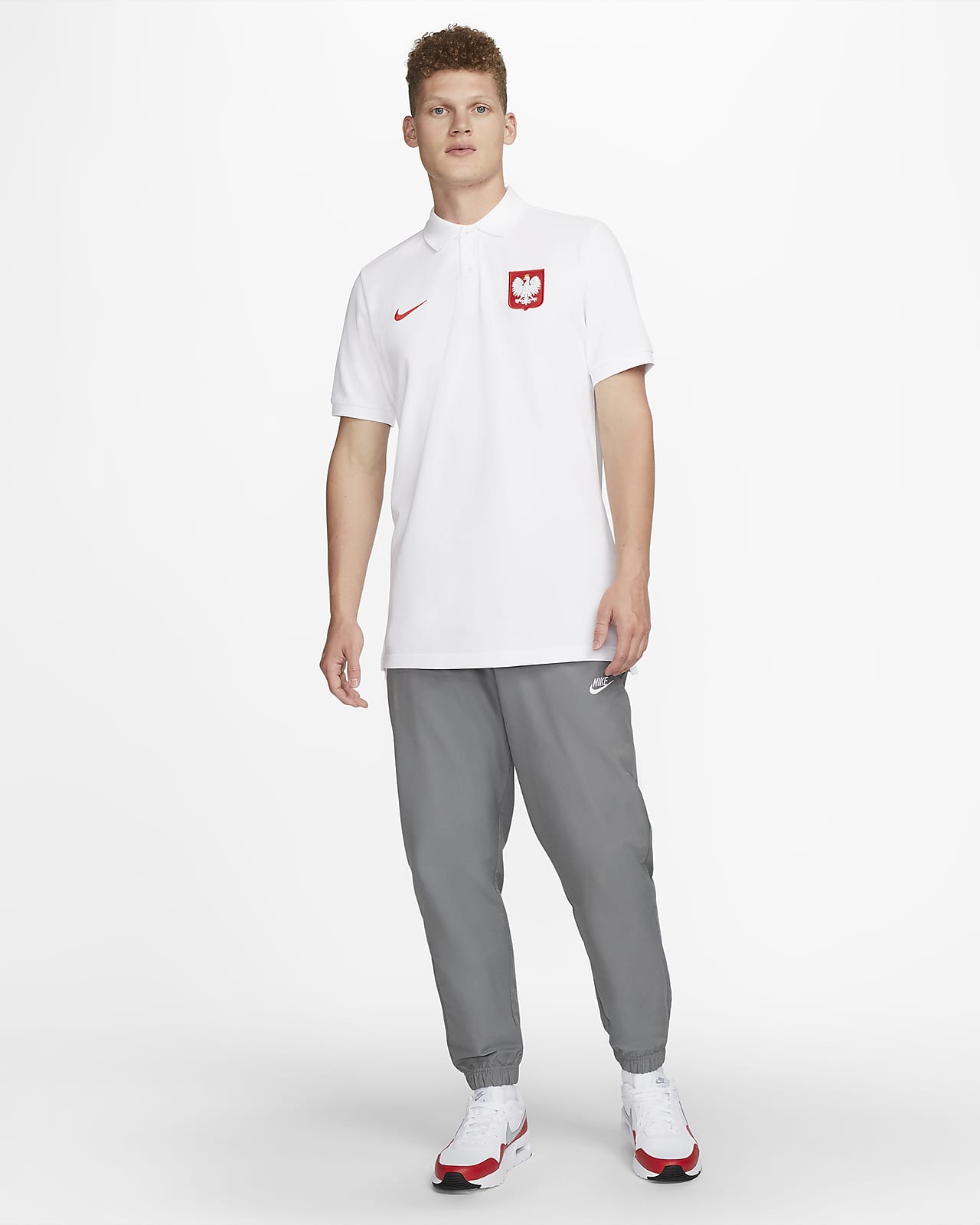Fatos De Treino  Casaco De Futebol Polónia Para Vermelho  Sport/Branco/Branco/Branco - Nike Homem • Fourth Planet