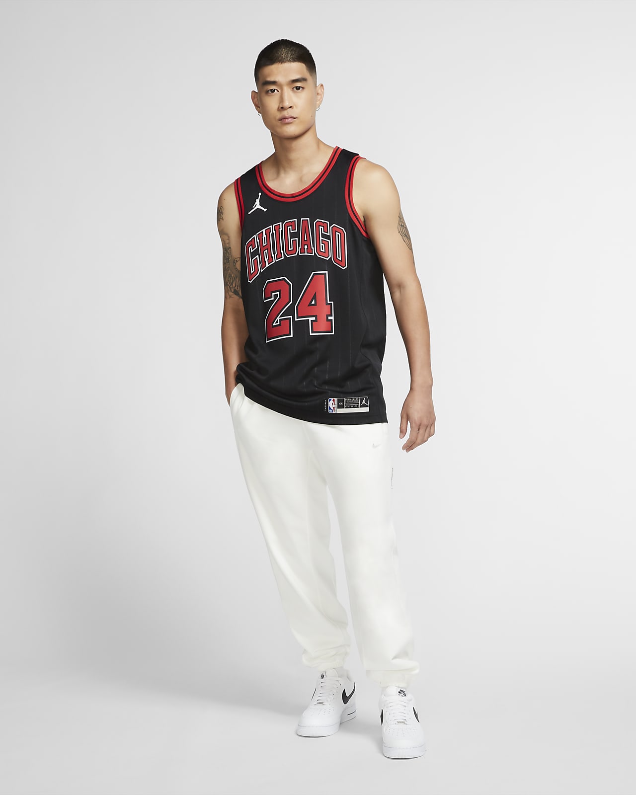 Camiseta Jordan NBA Swingman Lauri Markkanen Bulls Statement Edition 2020. Nike.com