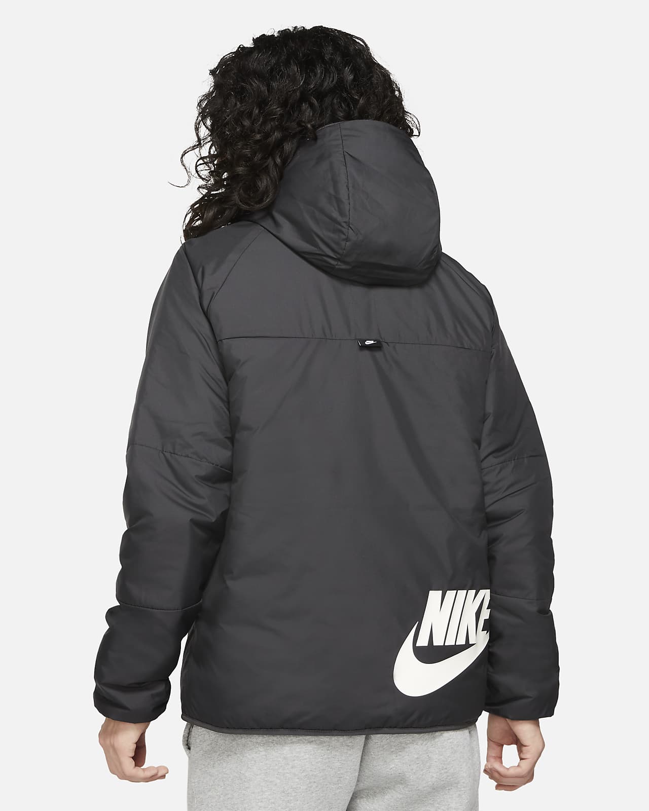 nike hooded parka