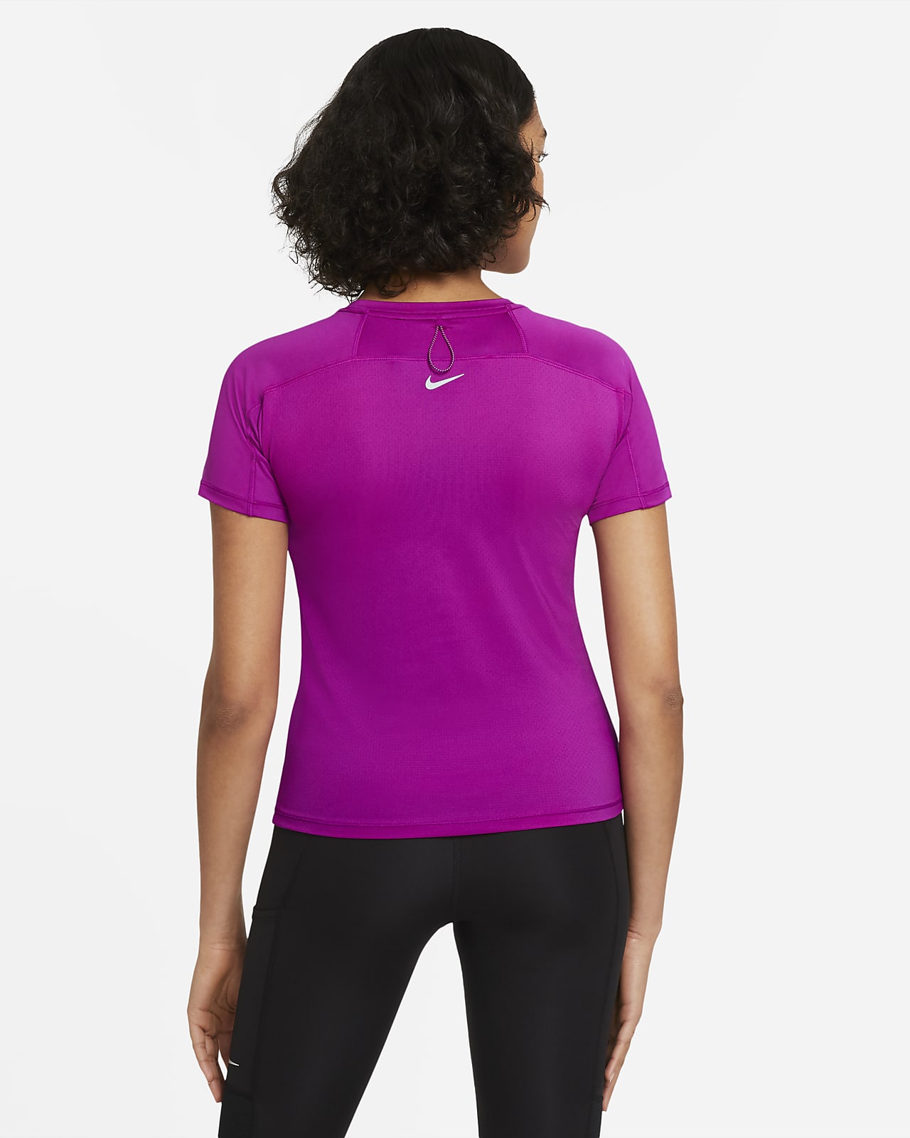 nike miler top pink