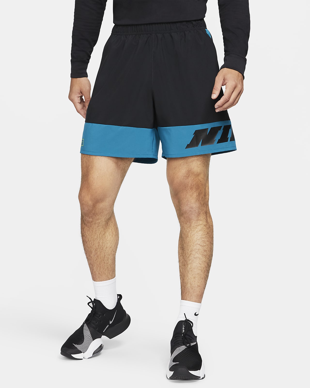 nike men's sport clash reversible training shorts