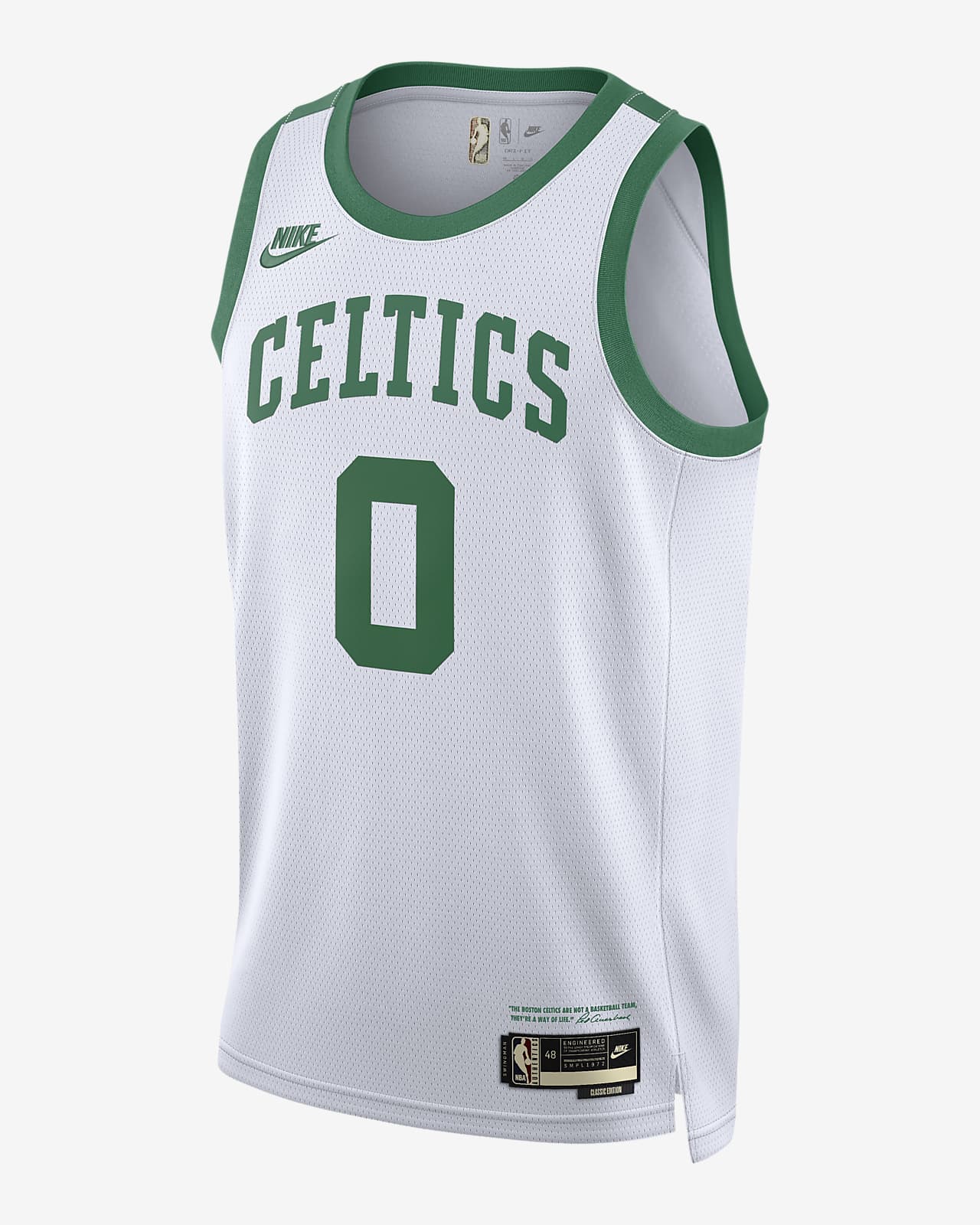 Boston Celtics Classic Edition Nike Dri-FIT NBA Swingman Jersey. Nike.com