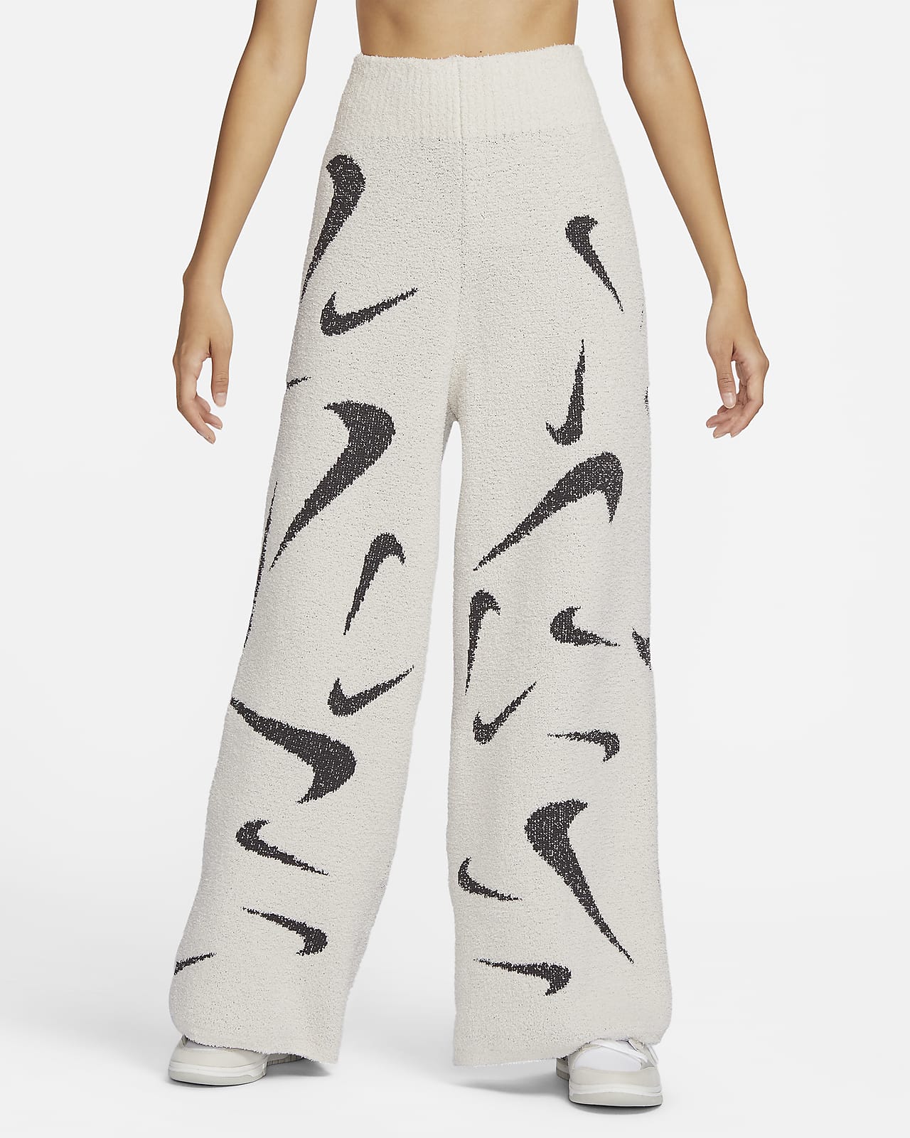 Nike Sportswear Phoenix Cozy Bouclé Women's High-Waisted Wide-Leg Knit Pants