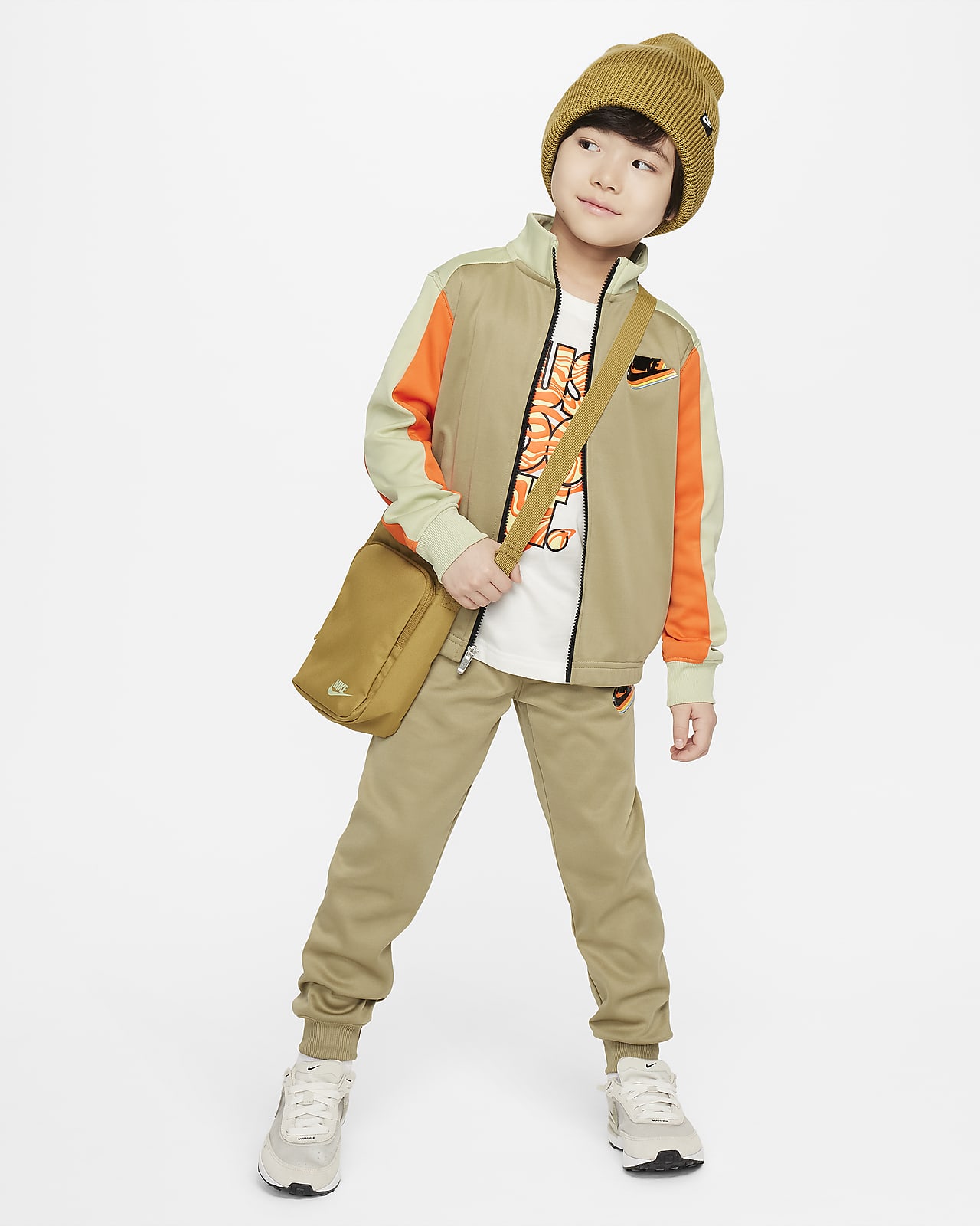Nike Sportswear Dri-FIT Reimagine Little Kids' Tricot Set