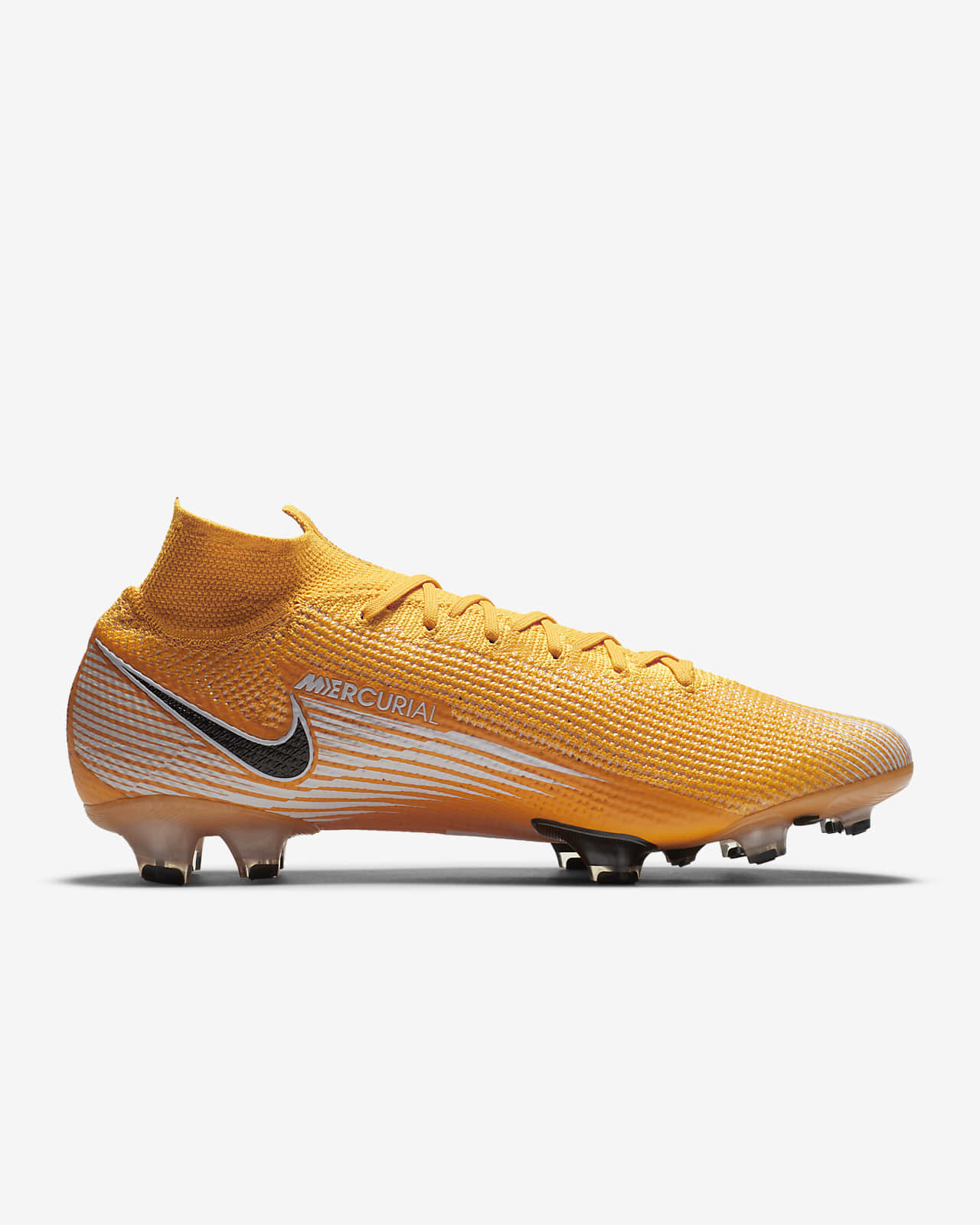 crampon mercurial orange