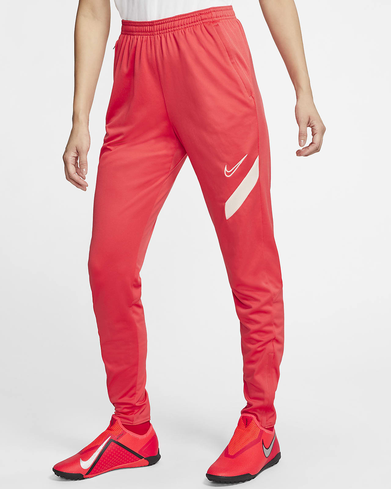 red nike football pants