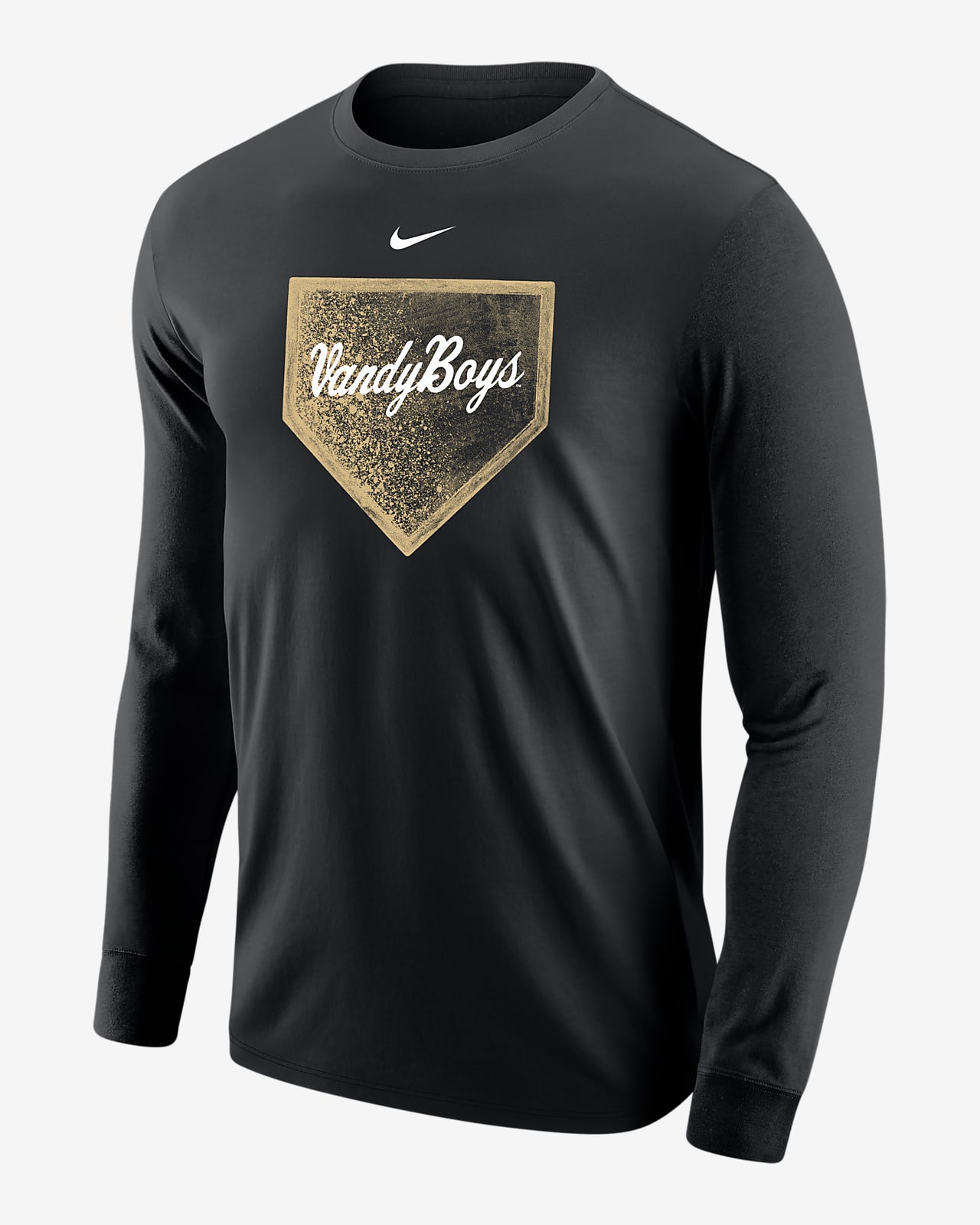 Vanderbilt Men's Nike College Baseball LongSleeve TShirt.
