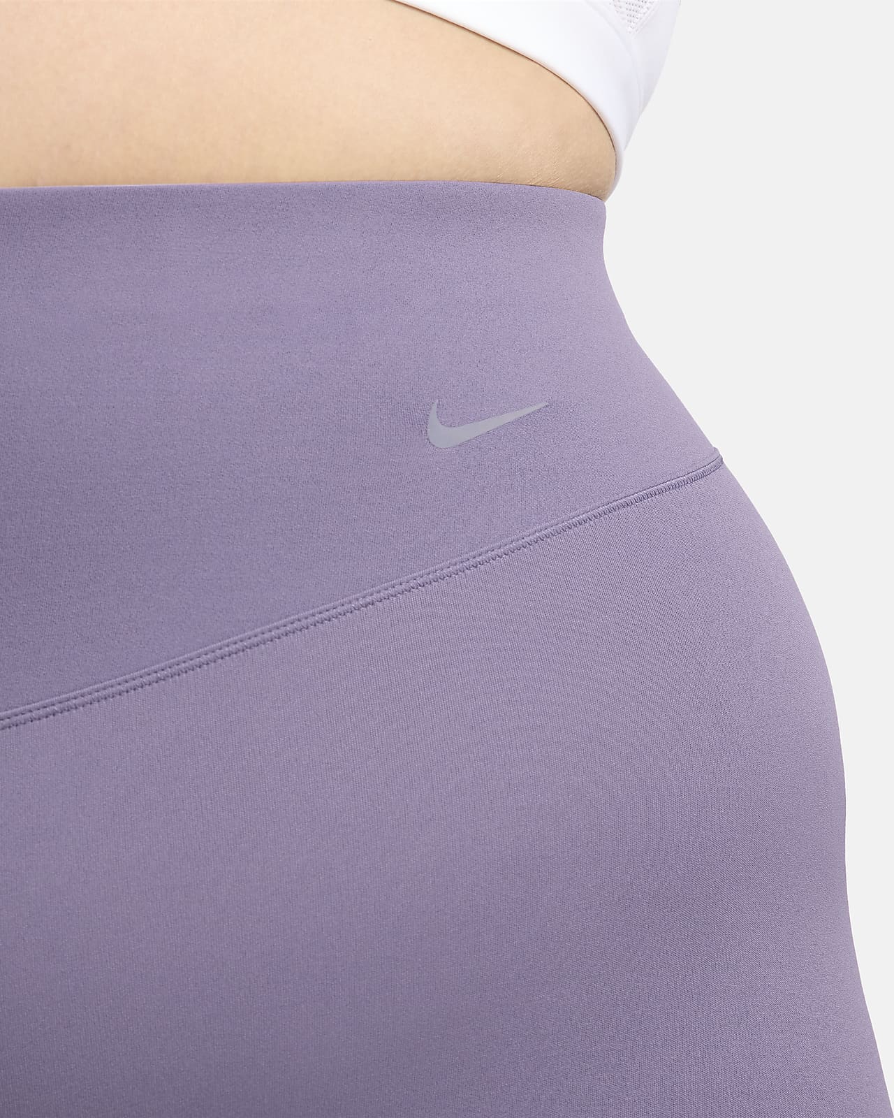 Nike Training One Dri-FIT maternity leggings in purple