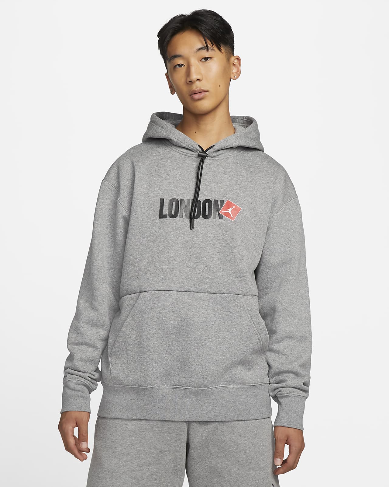 felpa jordan con cappuccio