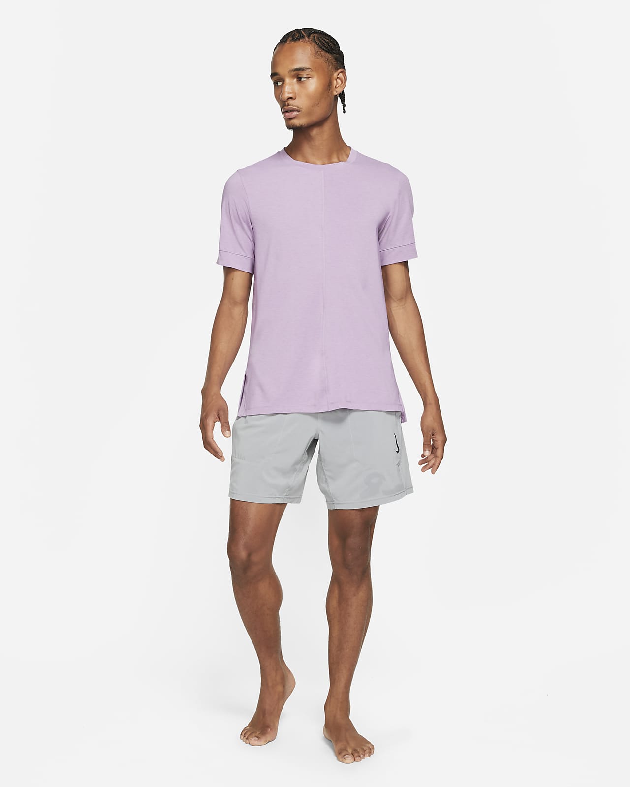 mens nike yoga top