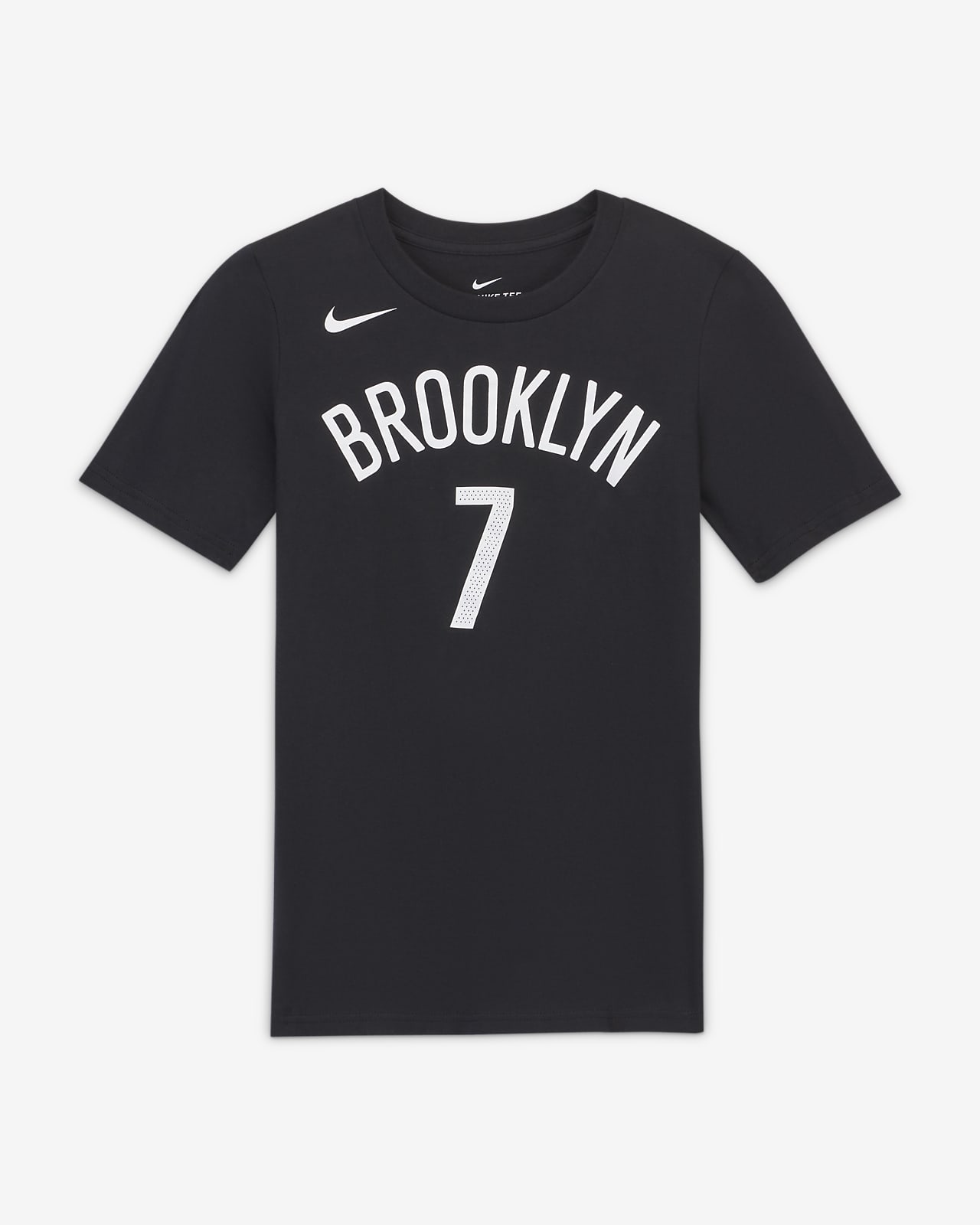 T-Shirt Nike NBA Player Kevin Durant Μπρούκλιν Νετς για μεγάλα παιδιά