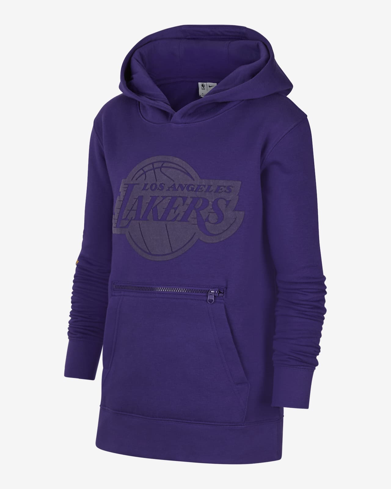 Los Angeles Lakers Older Kids' Nike NBA Fleece Pullover Hoodie. Nike CZ