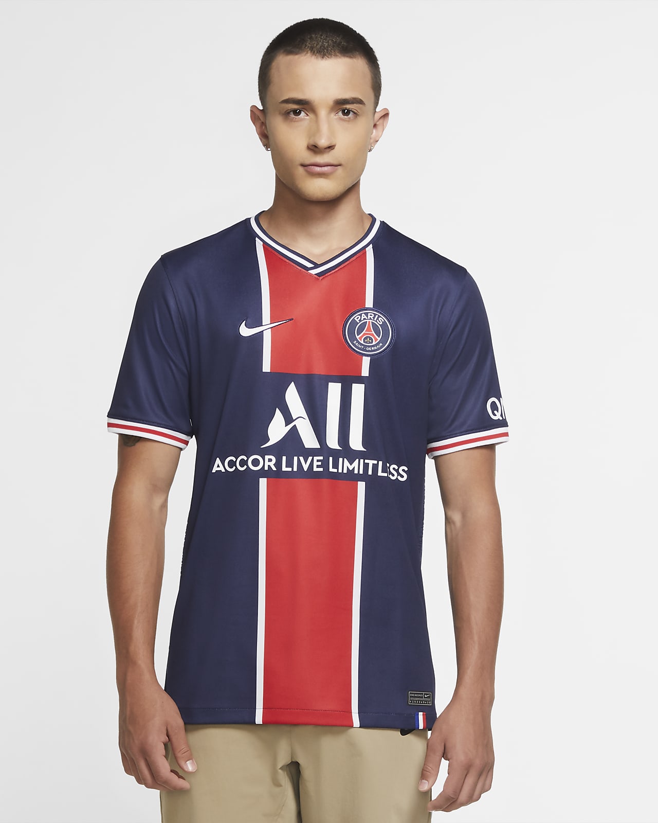 Paris Saint-Germain 2020/21 Stadium Home Men's Football Shirt. Nike PH