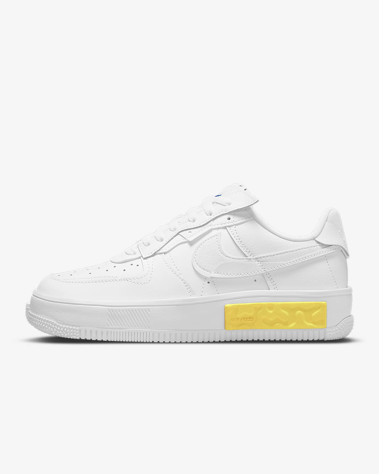 Women's Nike Air Force 1 Fontanka 'Photon Dust / Opti Yellow' - Sneaker ...