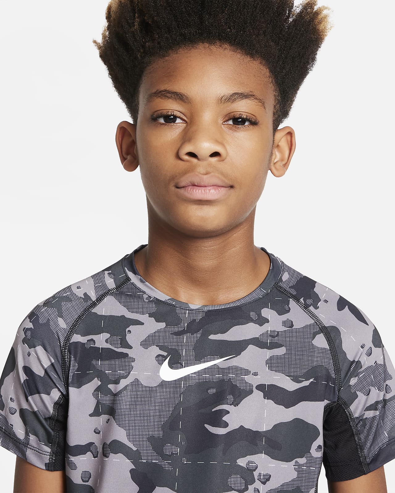 Nike Dri-FIT Trainingstop met print voor jongens. Nike NL