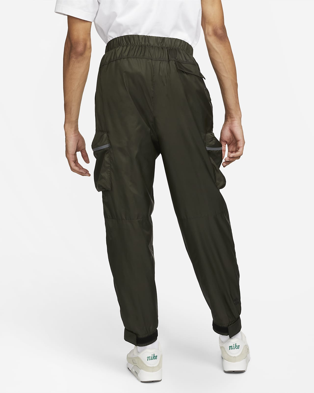 Nike Sportswear M NSW REPEAT FLC BB  Cargo trousers  iron  greywhitemottled dark grey  Zalandocouk