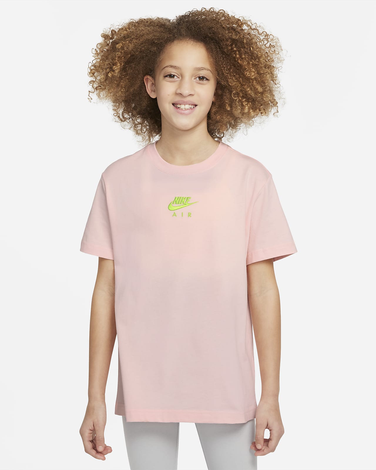 Ajustable Molestar Reacondicionamiento Nike Air Big Kids' (Girls') T-Shirt. Nike.com