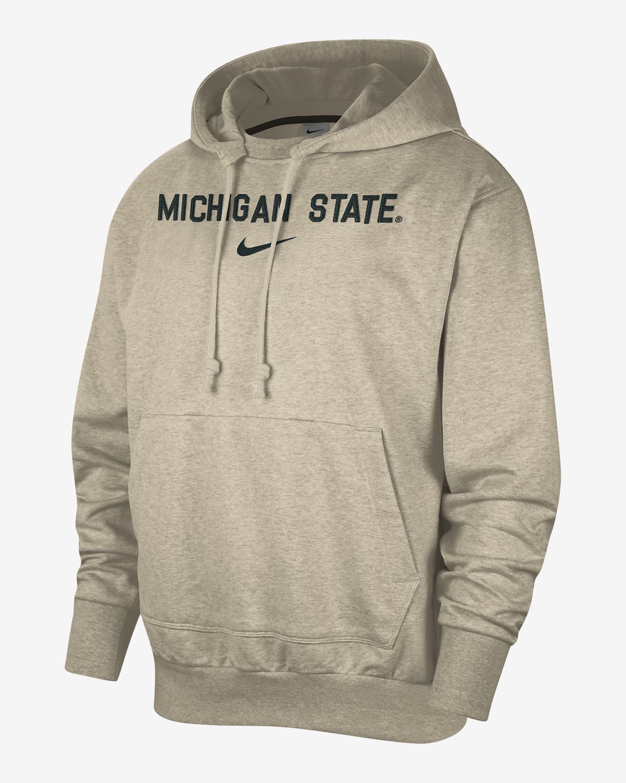 Michigan State Standard Issue Men's Nike College Pullover Hoodie