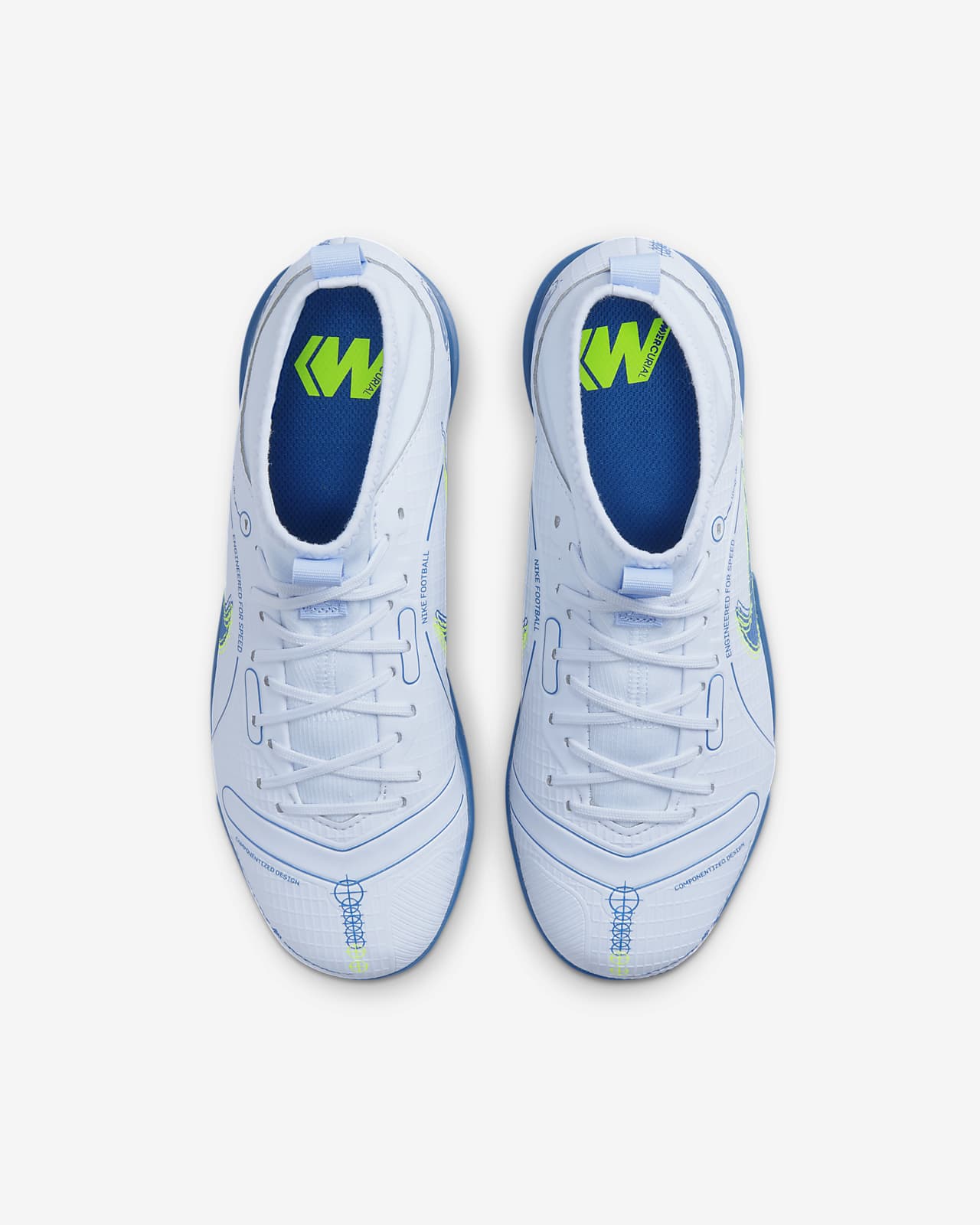 Calzado de fútbol para pasto sintético (turf) para niños talla  pequeña/grande Nike Jr. Mercurial Superfly 8 Academy TF. Nike MX