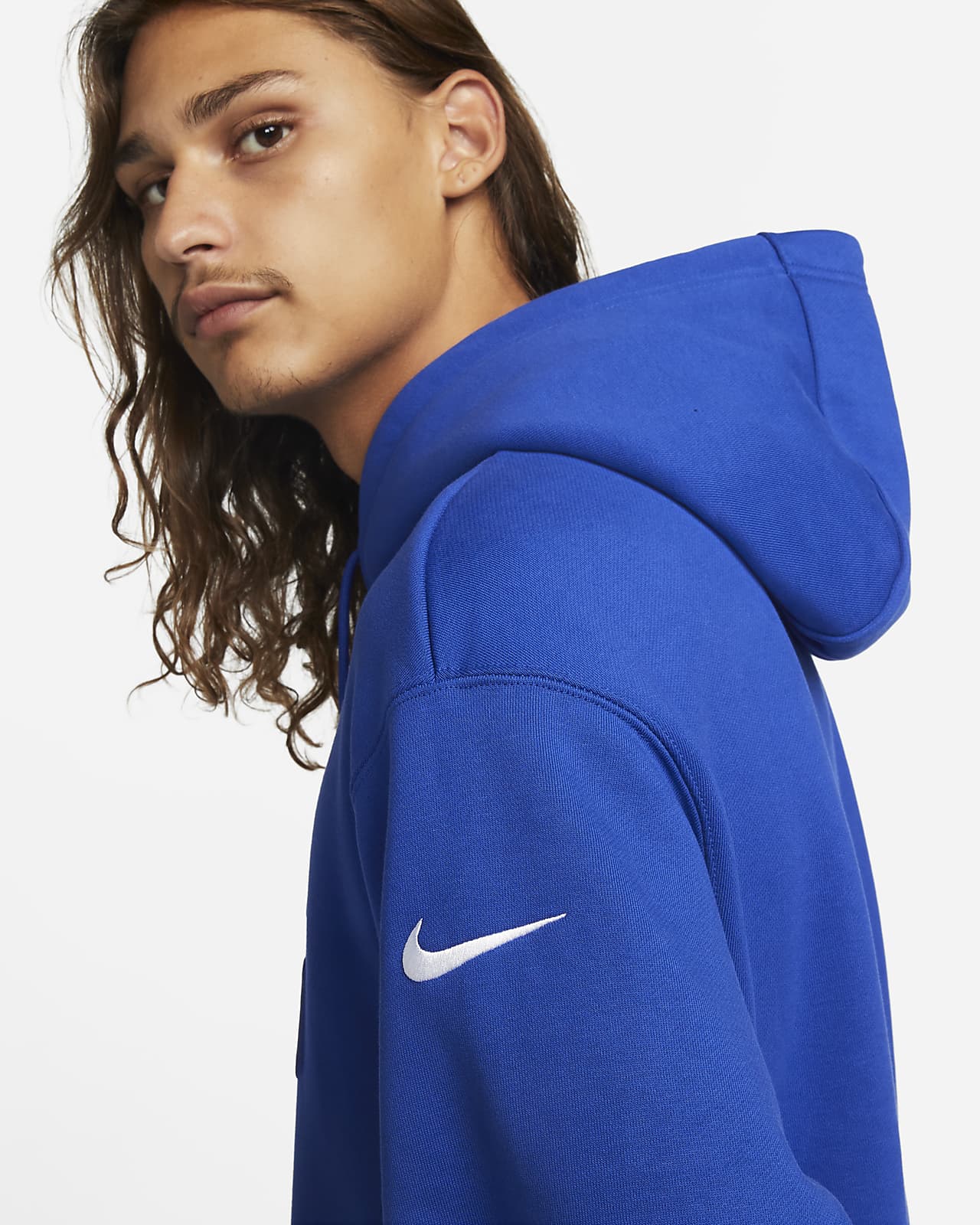 Sudadera con gorro de tejido Fleece sin cierre para hombre Nike Sportswear.  Nike MX