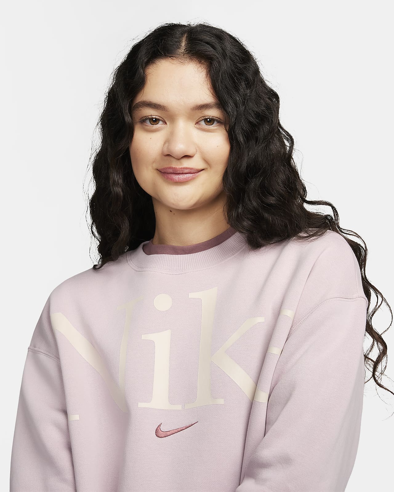 Women's Nike Sportswear Phoenix Fleece Oversized Crewneck Sweatshirt (Plus  Size)
