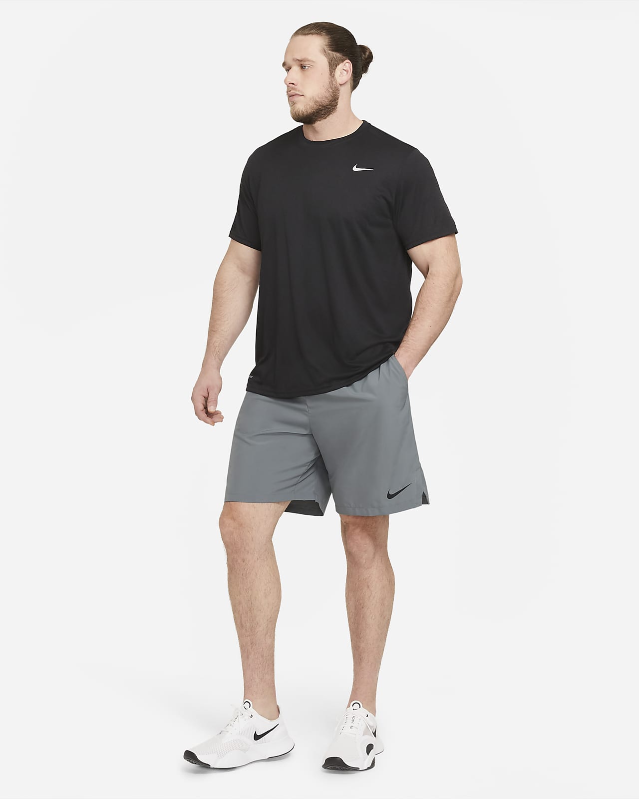 nike flex men's woven training shorts