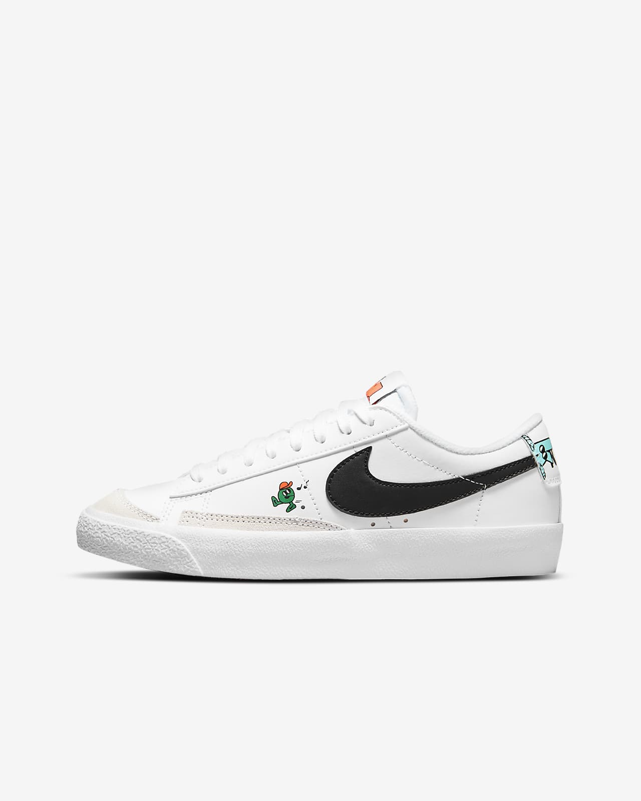 nike big swoosh blazer