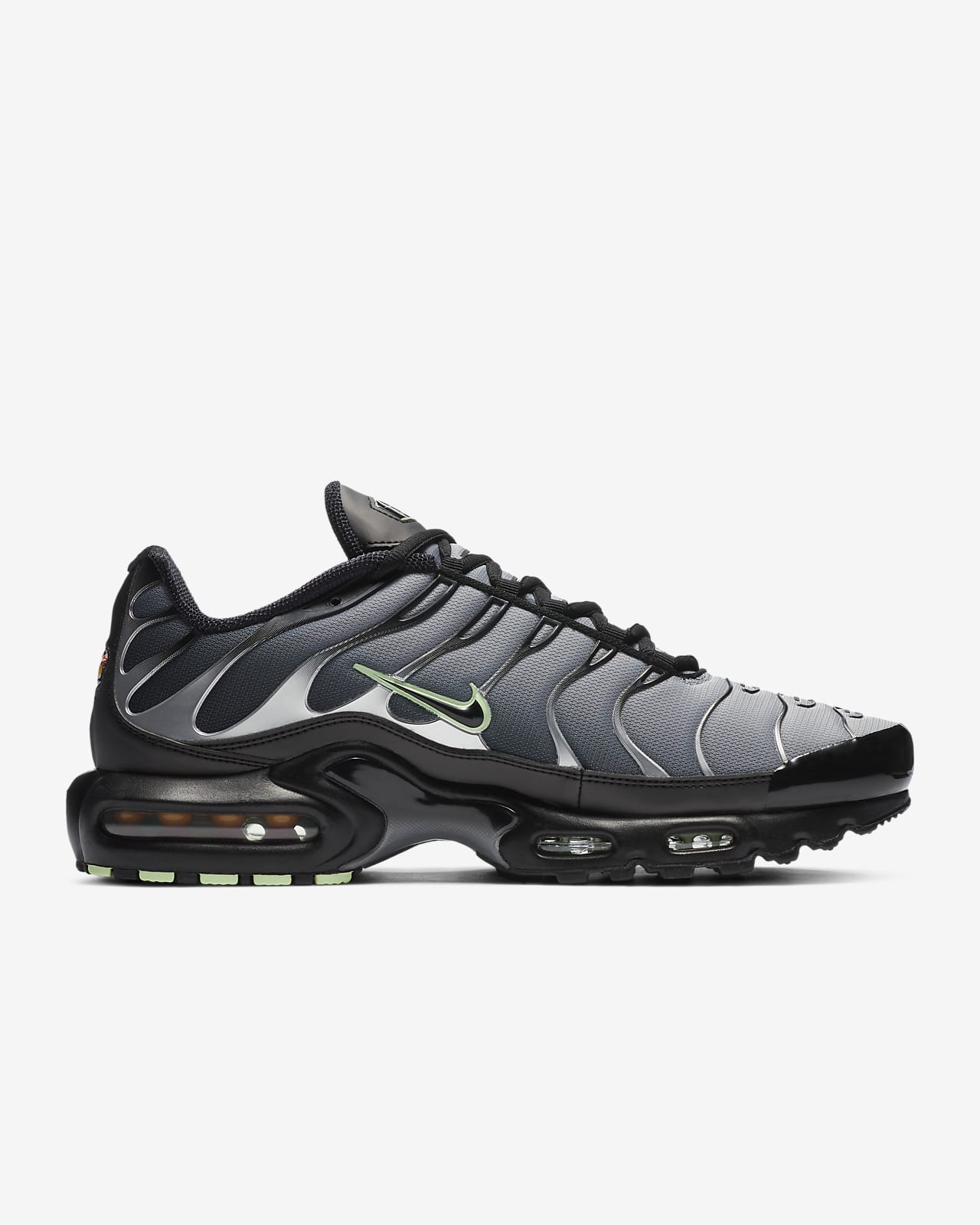 nike tns black and green cheap online