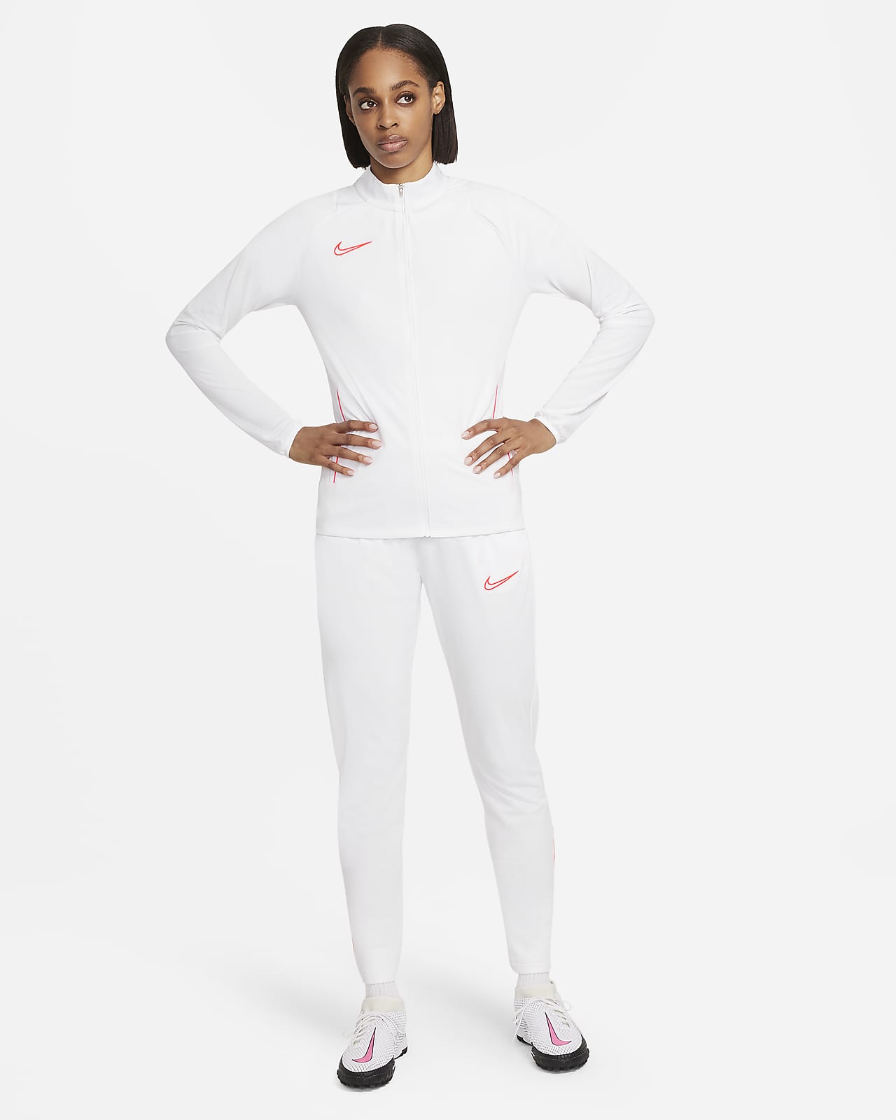Nike DriFIT Academy Women's Knit Football Tracksuit. Nike AU