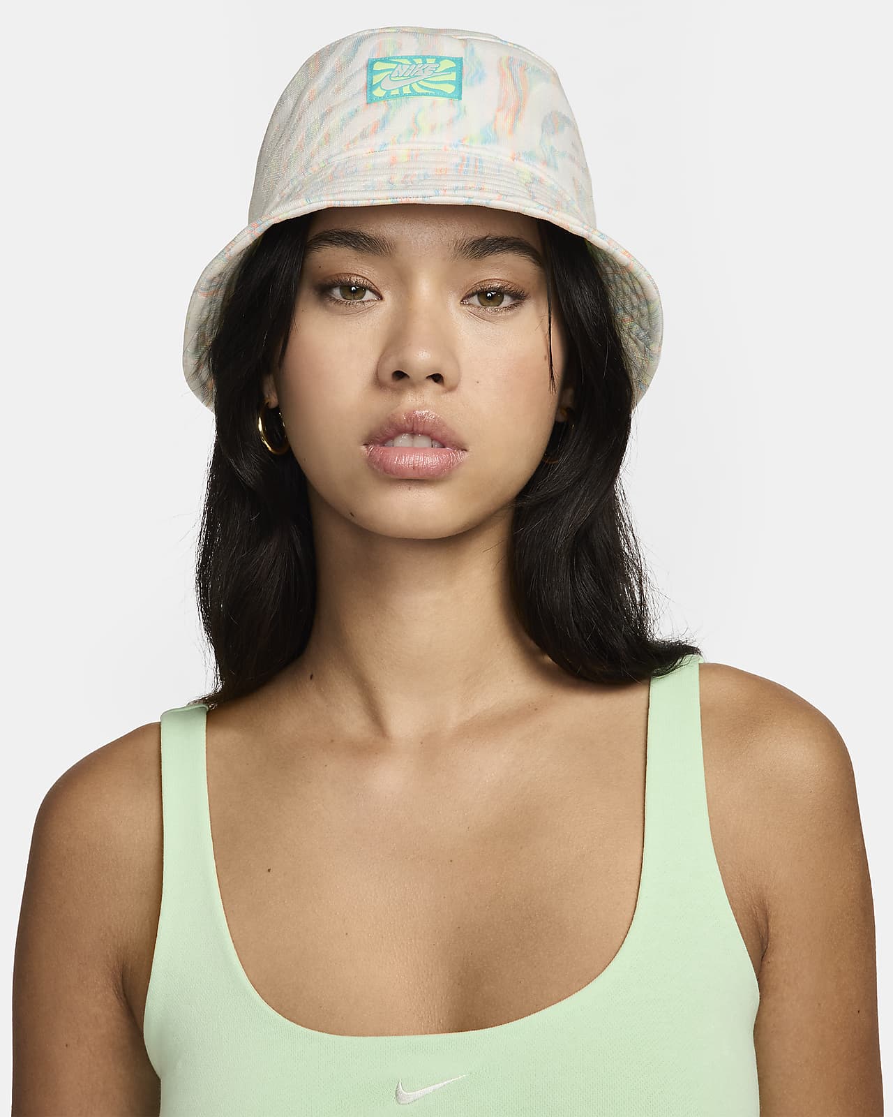 Nike unisex Apex Bucket Hat in Yellow, Size: Small | FN4203-701