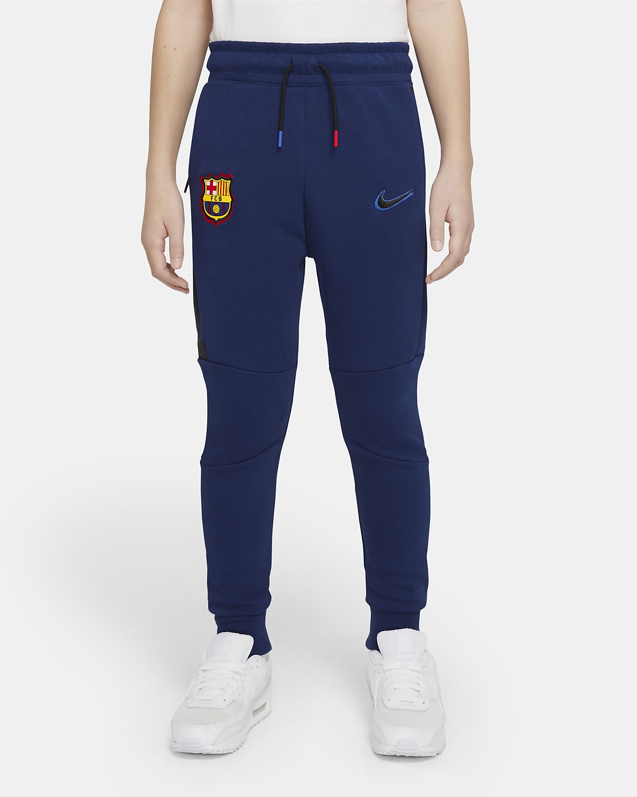 FC Barcelona Tech Fleece-bukser til større børn