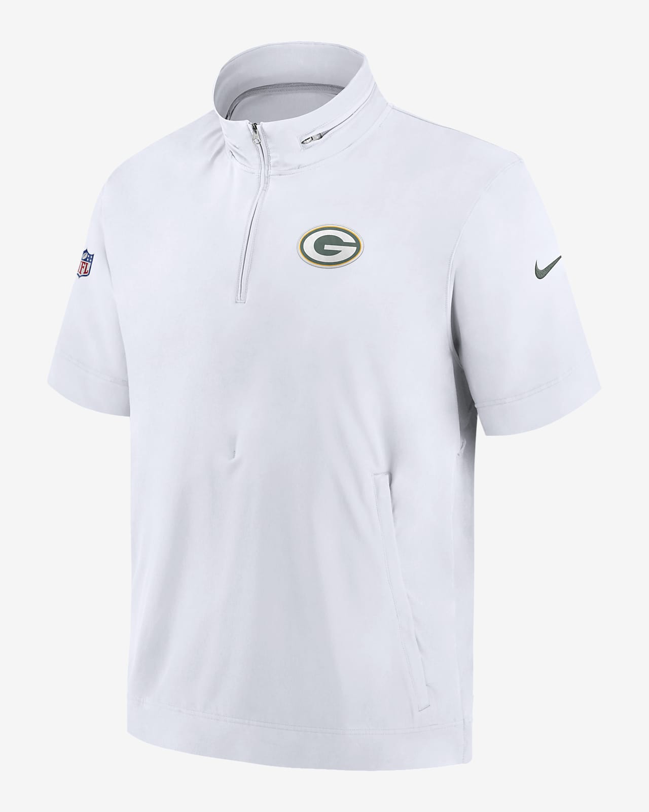 Nike Sideline Coach (NFL Green Bay Packers) Men's Short-Sleeve Jacket.  Nike.com