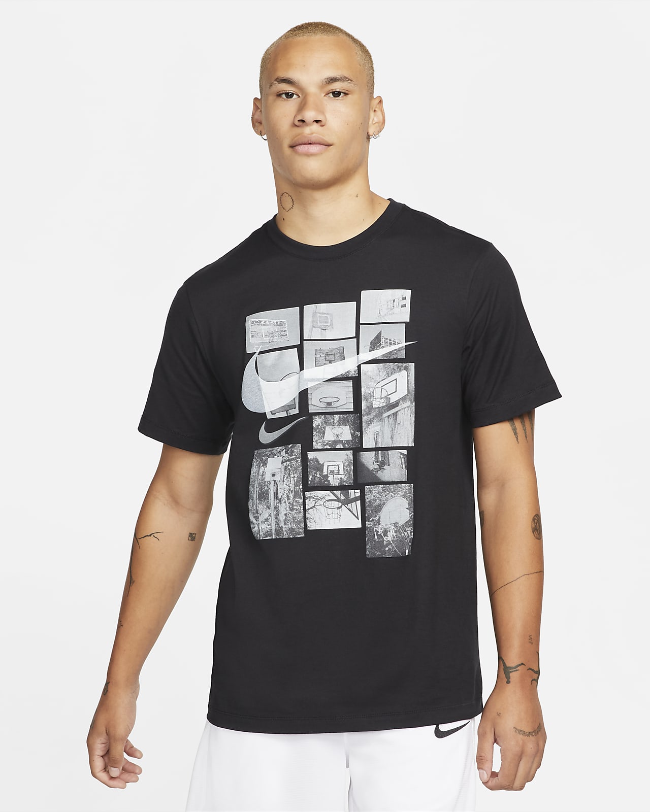 t shirt nike nera