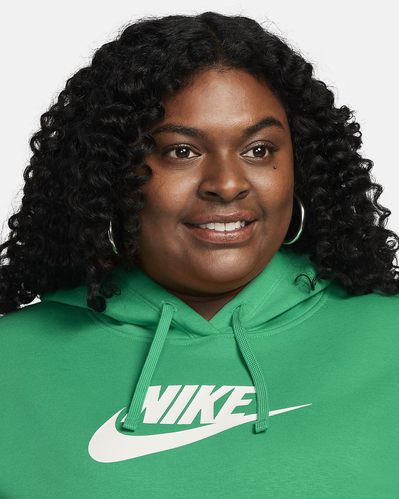 Nike Sportswear Club Fleece Pullover Hoodie – The Curvy Shop