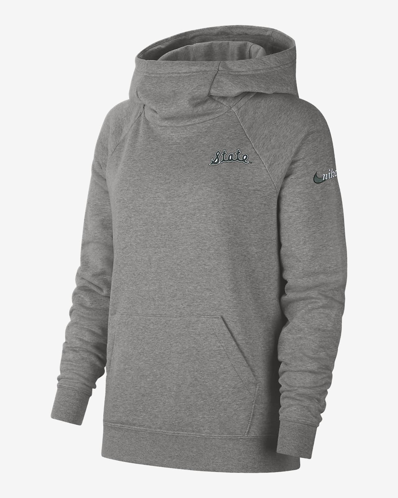 michigan state nike pullover