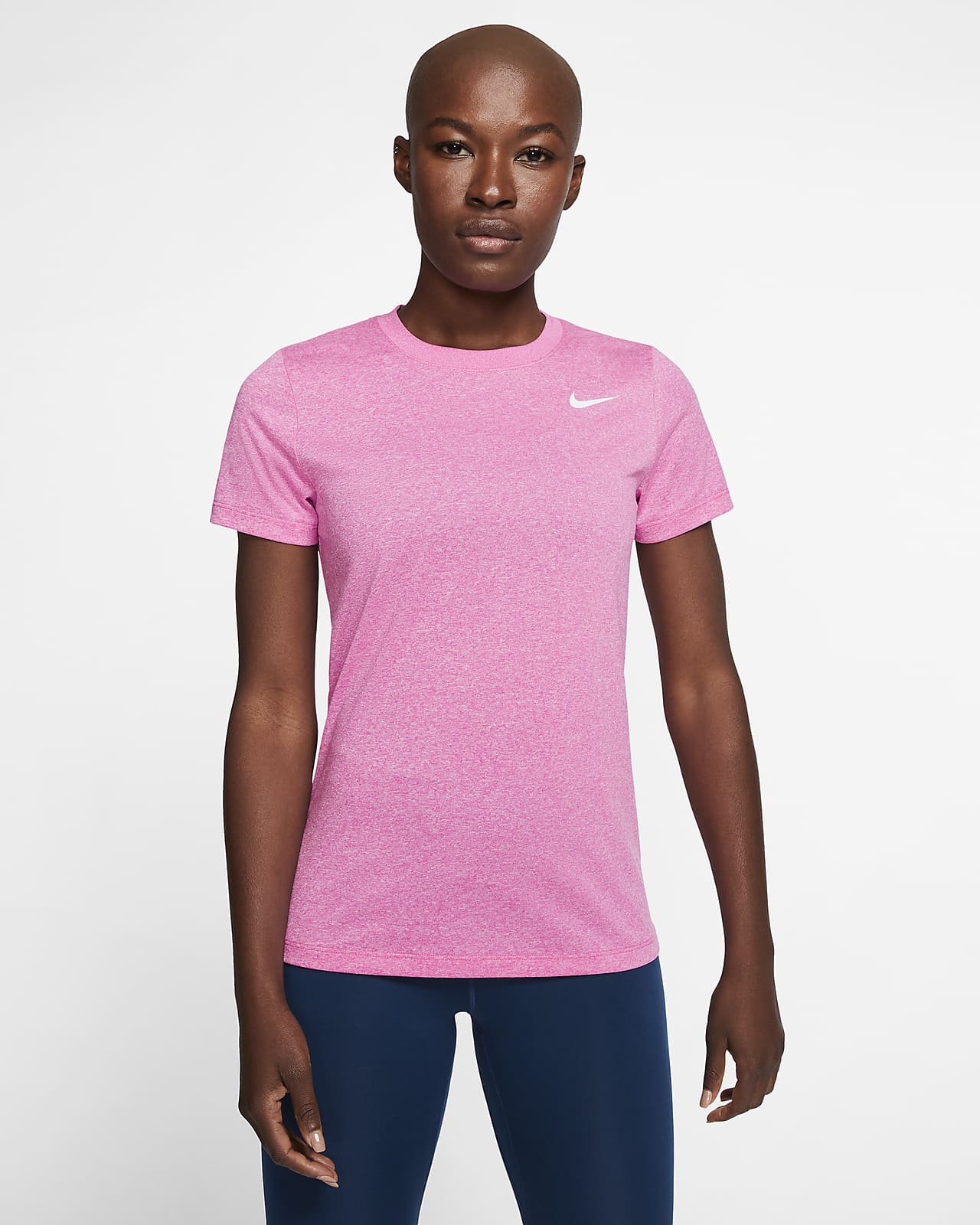 pink nike womens shirt