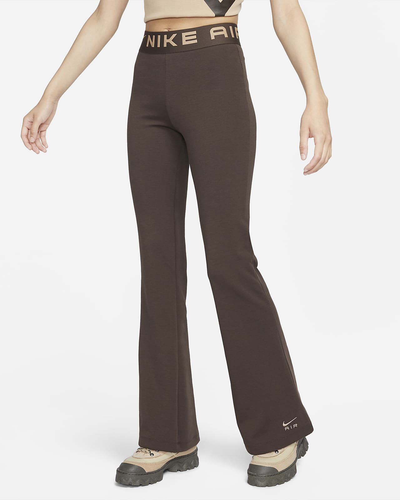 Nike Sportswear Air Women's High-Waisted Flared Leggings.