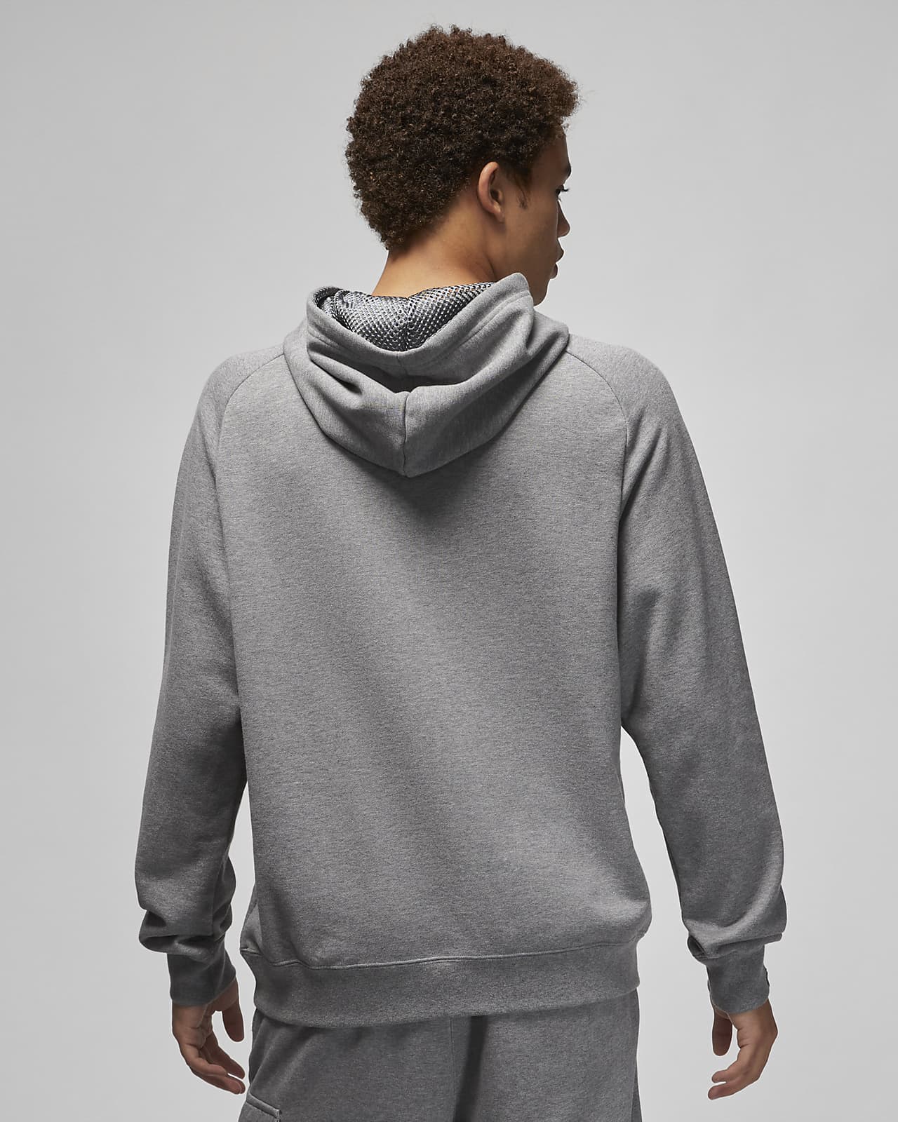 nike jordan jumpman hoodie in grey