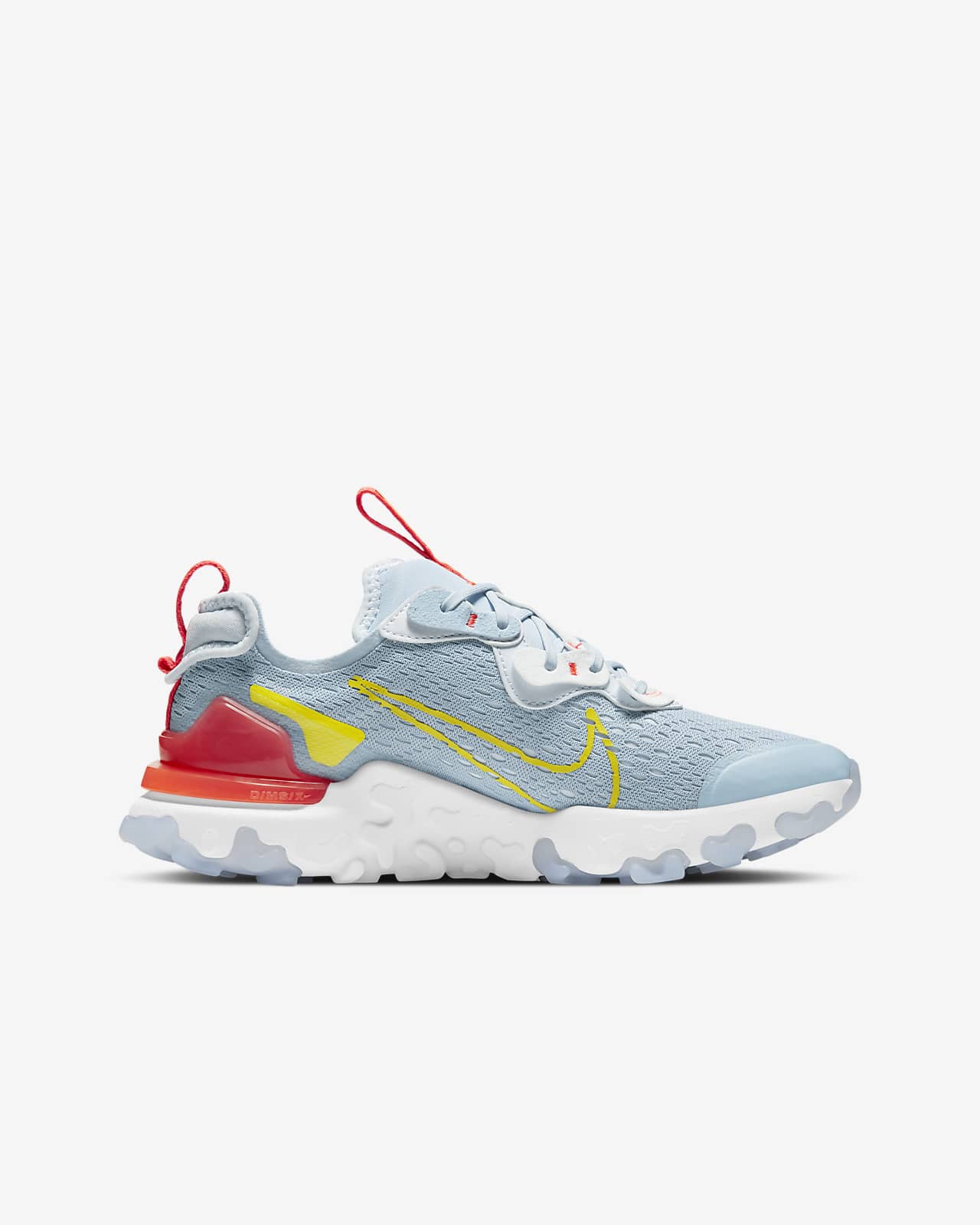 nike react baby blue