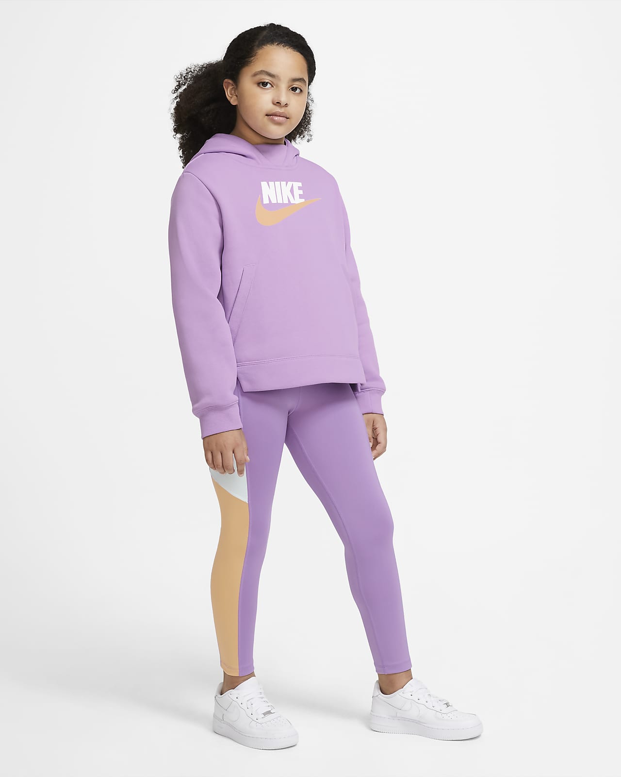 Nike Trophy Big Kids' (Girls') Training Leggings (Extended Size). Nike.com