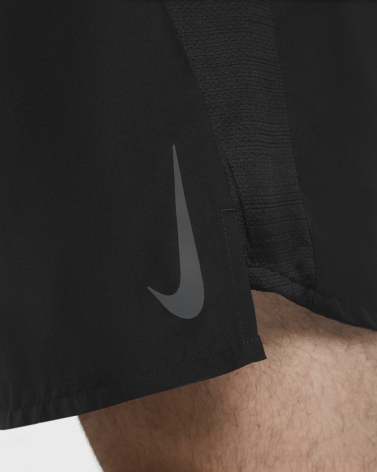 black nike challenger shorts