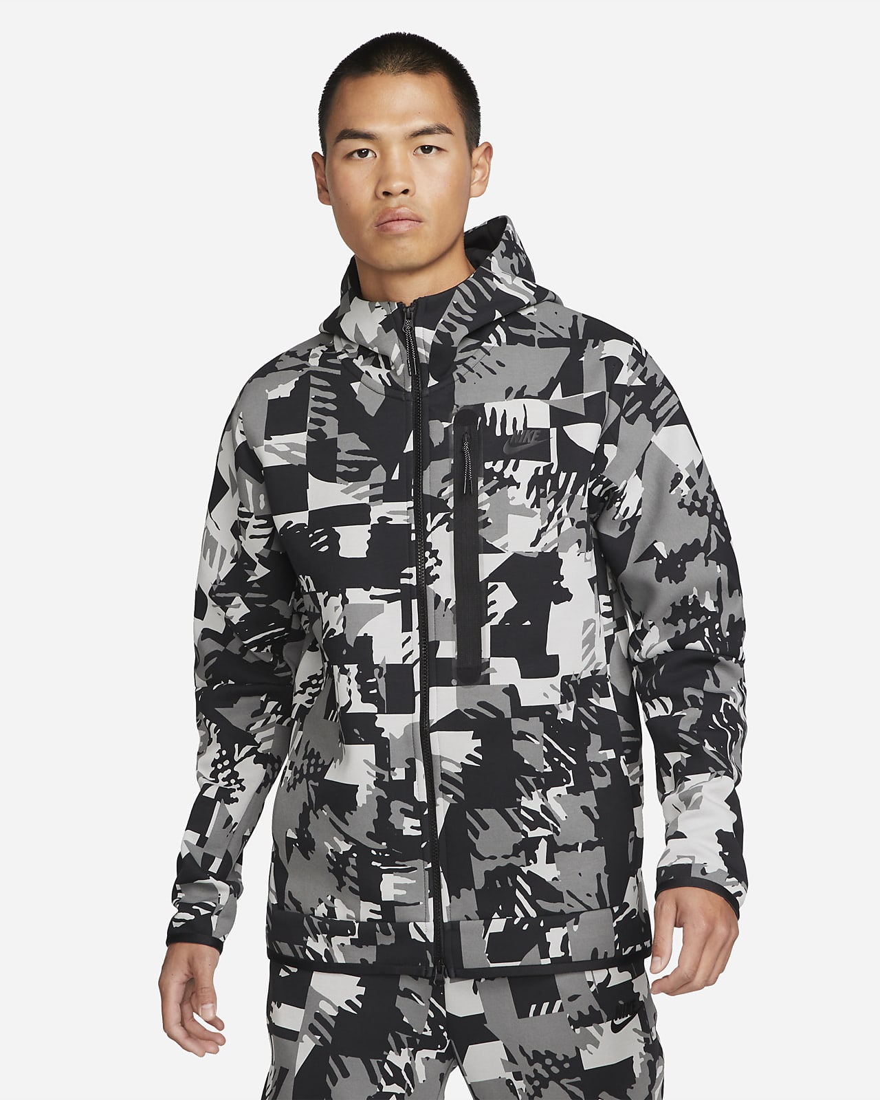 nike tech fleece camo