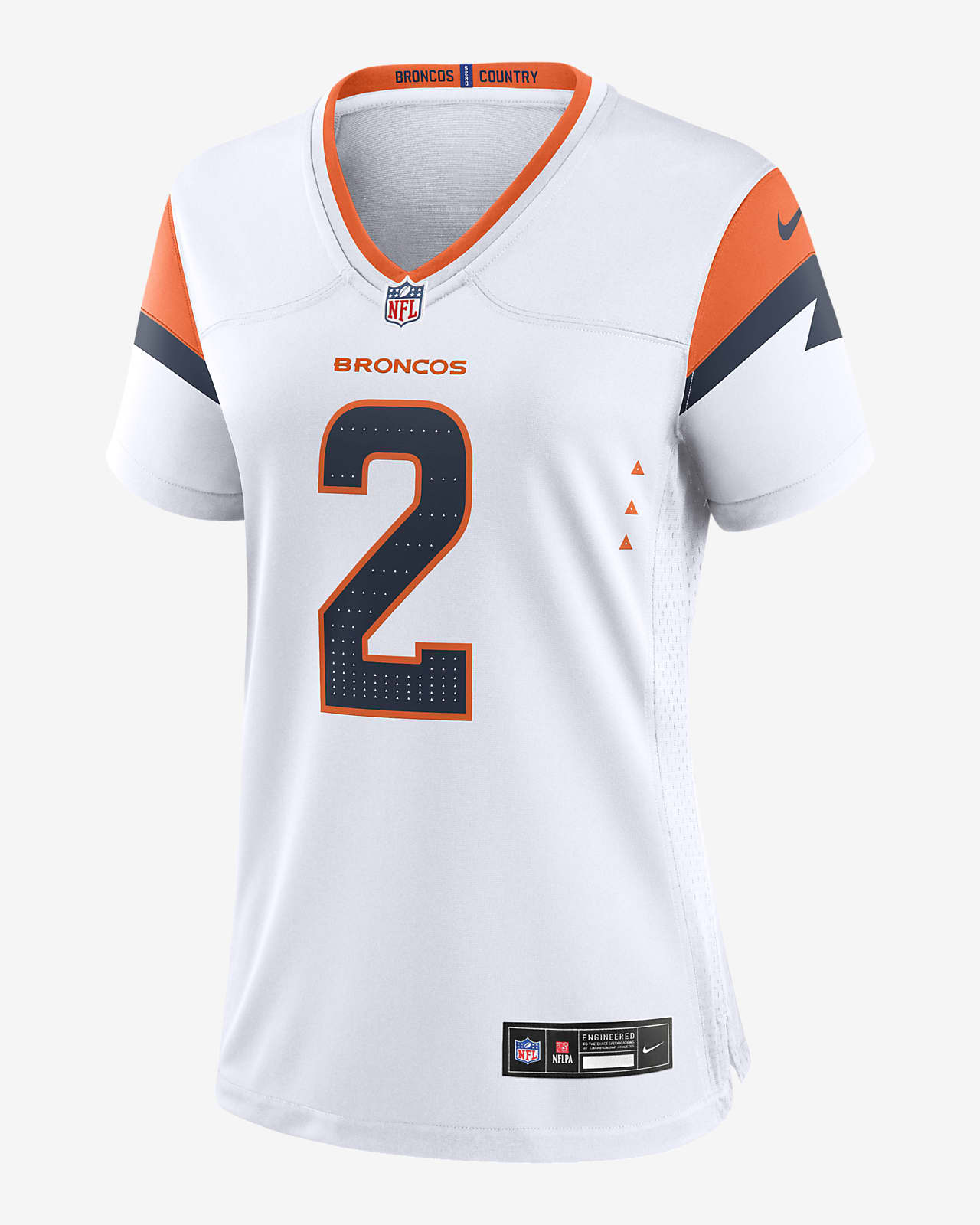 Jersey de fútbol americano Nike de la NFL Game para mujer Patrick Surtain II Denver Broncos
