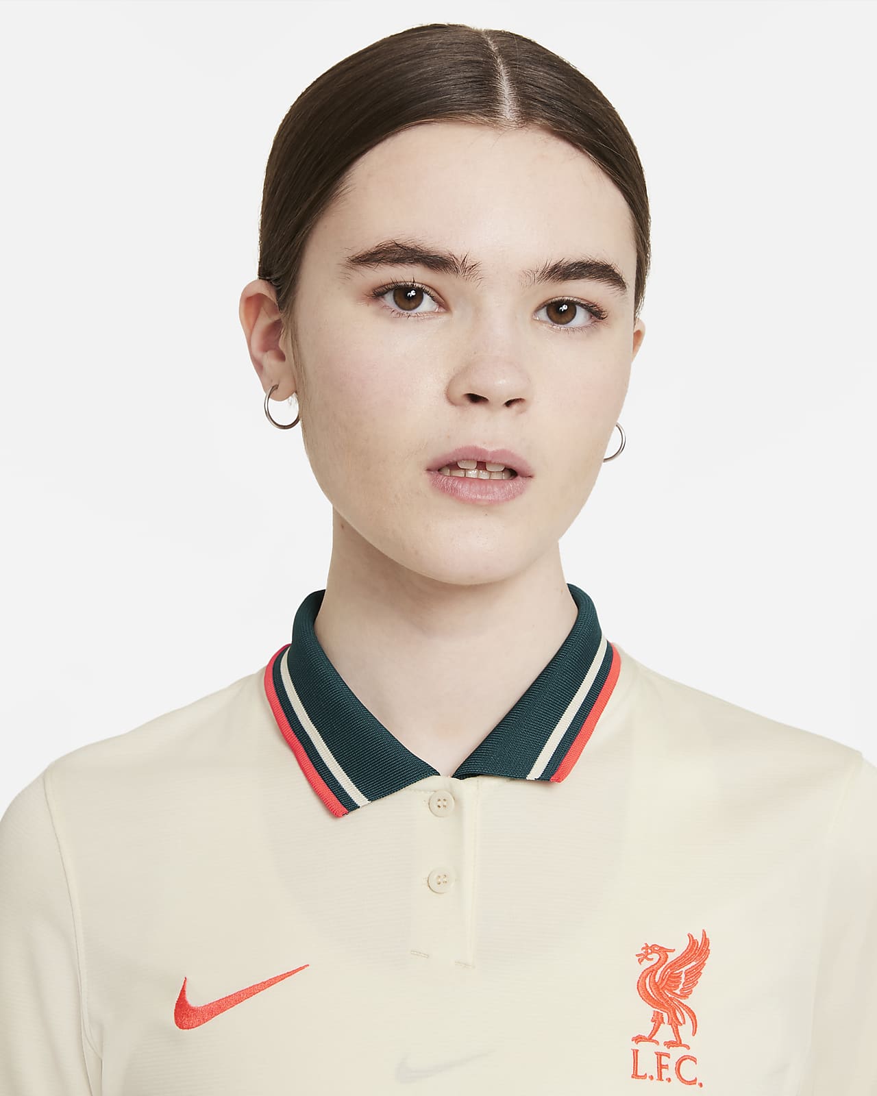 Segunda equipación Stadium Liverpool FC 2021/22 Camiseta de fútbol Nike  Dri-FIT - Mujer. Nike ES