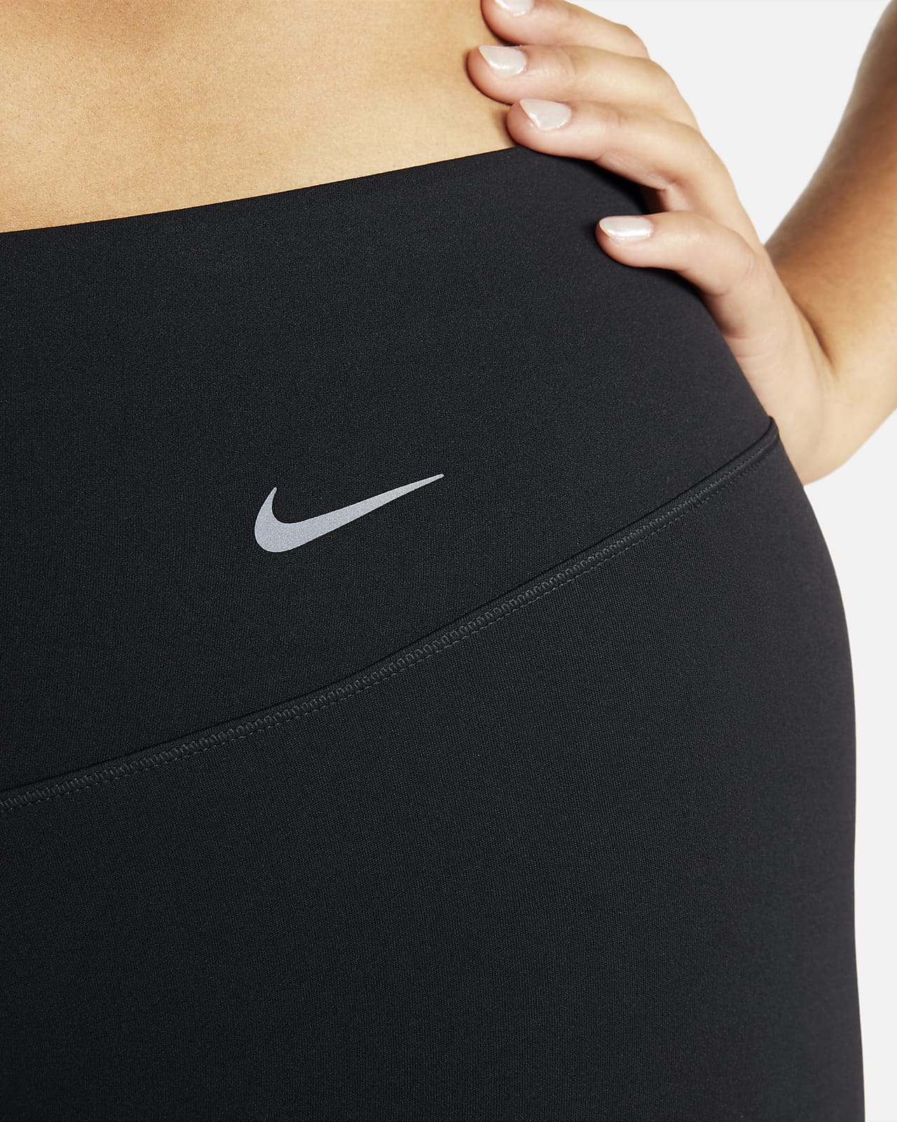 Nike Zenvy Women's Gentle-Support High-Waisted 20cm (approx.) Biker Shorts  (Plus Size)